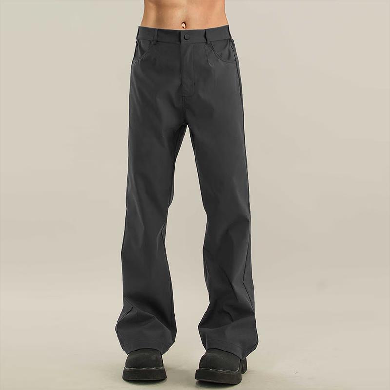 SWAMP AREA Men's Loose Fit Flared Casual Trousers KS2352