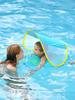 Thickened Double-Layer Baby Swim Ring with Sun Protection - Lie-On Design for Outdoor Use