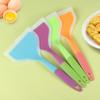 1 Piece of Tamago Yaki Spatula Non-stick Pan Special Spatula Thick Egg Yaki Spatula Silicone Frying Pan Spatula Silicone Spatula
