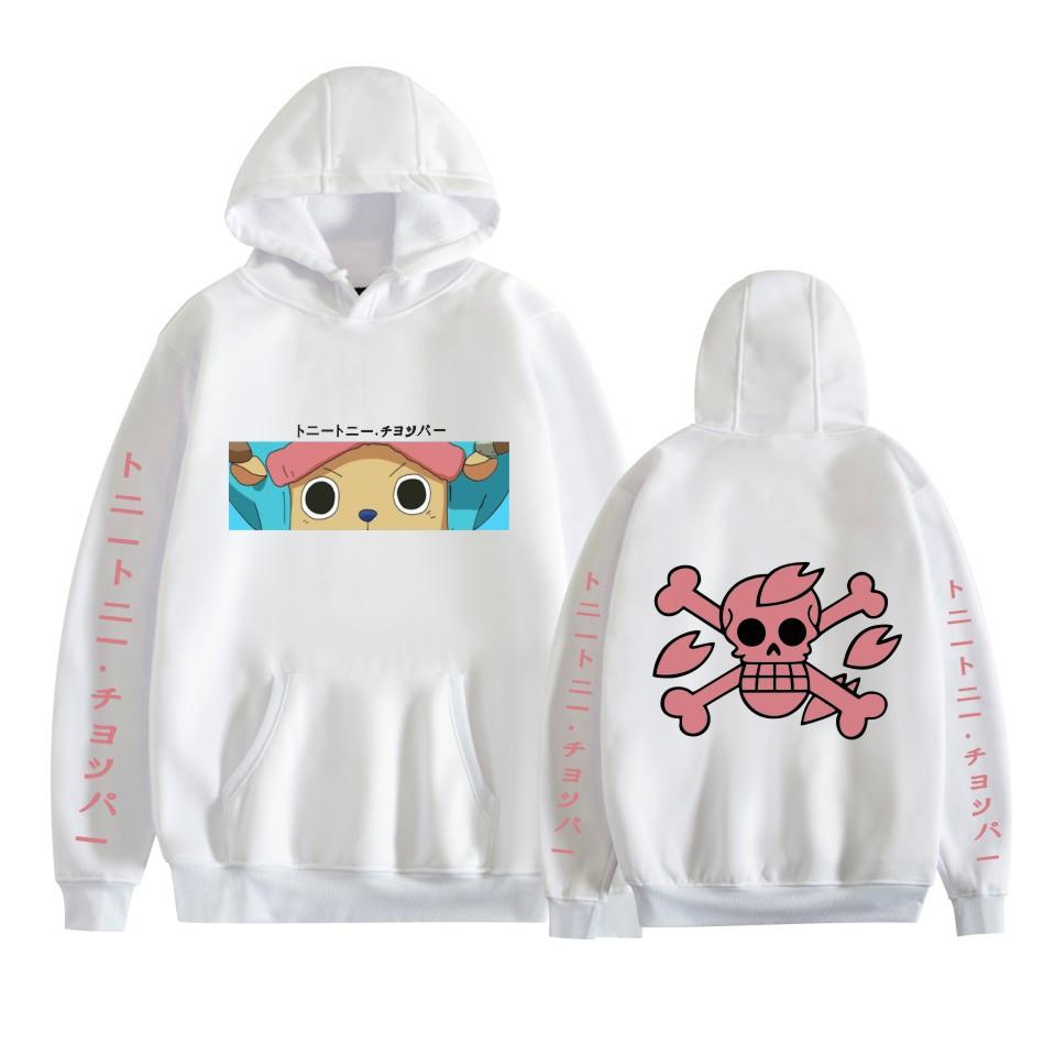 ONE PIECE Anime Hoodie Graphic Printed Sweatshirts Casual High Street Oversized Pullovers Man Women Long Sleeve Sweatshirt