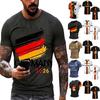 Men's Printed T-Shirt Men's Loose Casual Short Sleeve Top