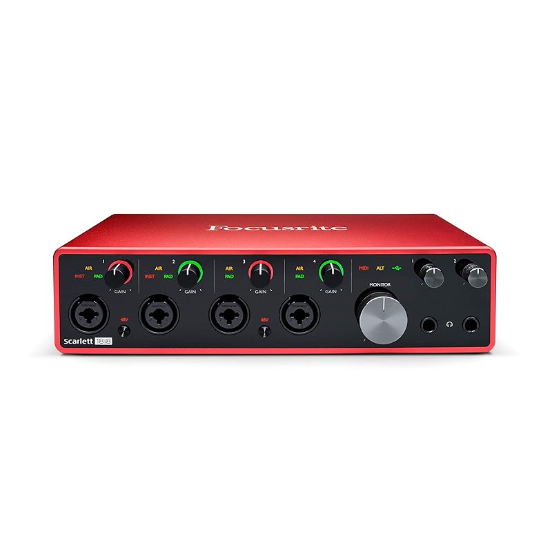 

Focusrite Scarlett 18i8 3rd Gen audio interface
