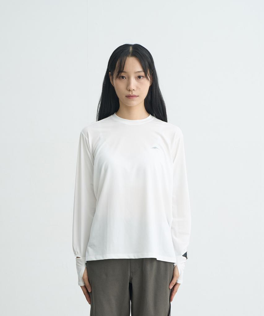 Goyoweeo Grip Watch Hole Long Sleeve (White)