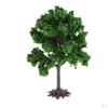 3x Model Tree Train Scenery Artificial Flower Trees for crafts, Building Model, Landscape