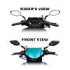 Universal Vision Non Graded Side Mirror For Any Motorcycle 1Pair Motorcycle Modified Rearview Mirror