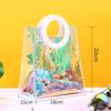 5pcs Holographic Gift Bags, Party Favor Bags, Holiday Gift Bags