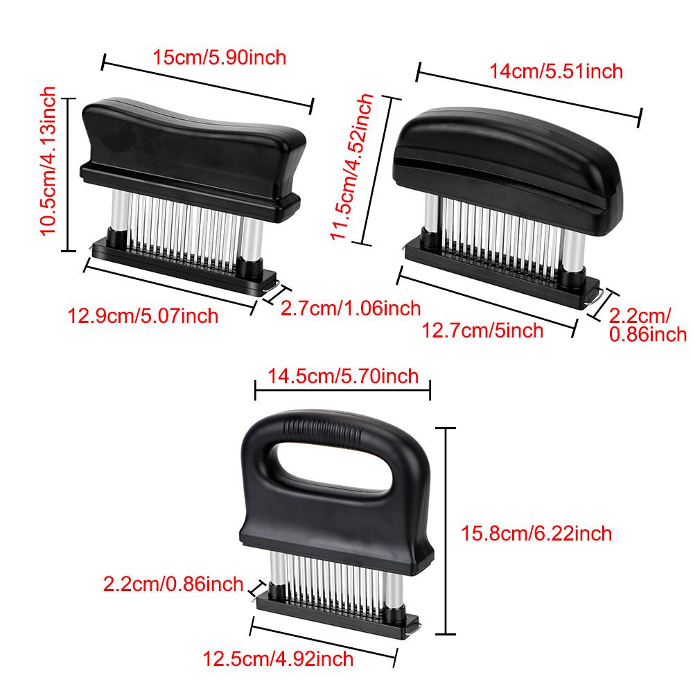 48 Blades Needle Cooking Tools Stainless Steel For Beef Steak Kitchen Tools Meat Tenderizer Tender Meat Hammer