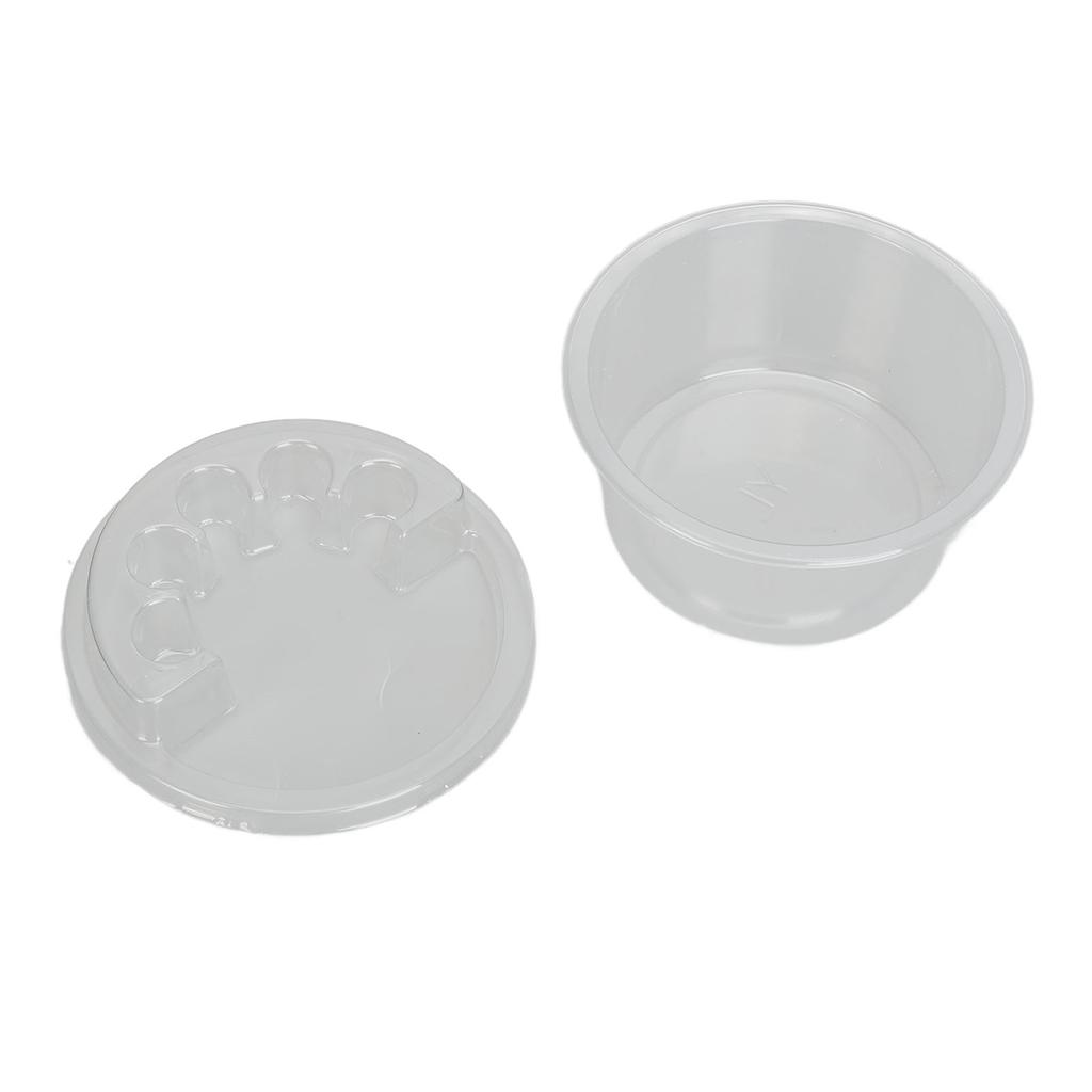 20 Sets Tattoo Cartridge Needle Holder Disposable Tattoo Needle Cleansing Cup with Holder Stand