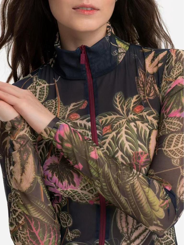 Russian Sexy Long-Sleeve One-Piece Surf Swimsuit for Women