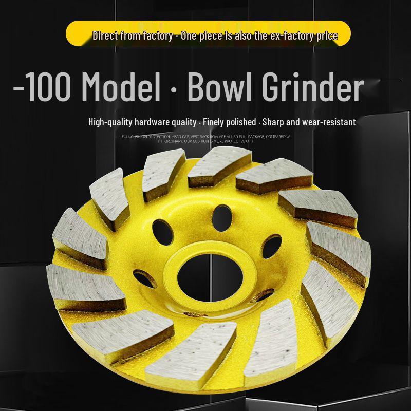 Diamond Grinding Disc for Concrete, Cement, Walls, Angle Grinders & Marble Polishing