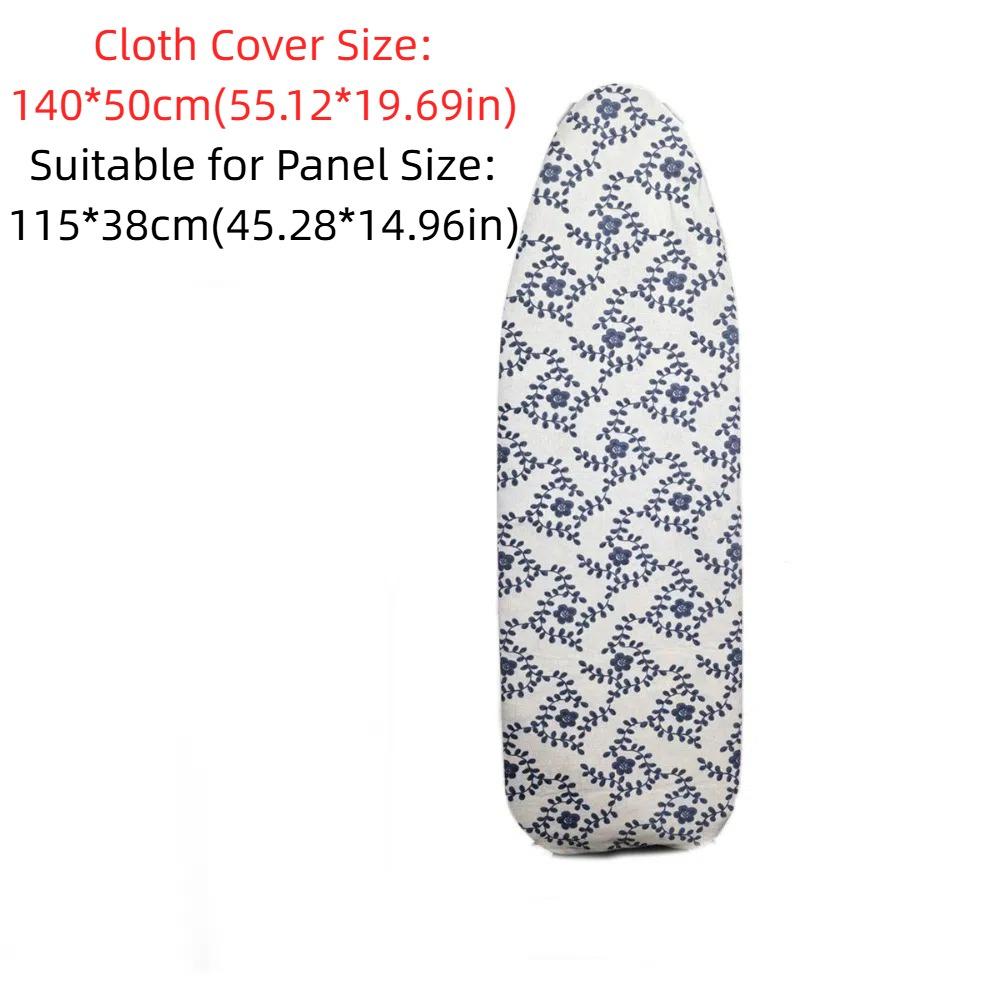 1pcs with Elastic Edge Ironing Board Cloth 140*50cm Ironing Board Cover Pad  For Ironing Table