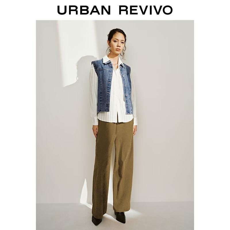 

UR Women s Vintage Washed Sleeveless Denim Vest Jacket S