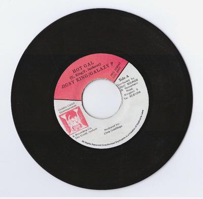 7inch Record JIGSY KING / GALAXY P / LEXXUS - Hot Gal / New Bwoy GOL0007 Golden Cartel E Jamaica Reggae, Ska & Dub Used