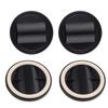 4Pcs Furniture Chair Wheel Stoppers Rubber Bed Frame Stopper Nonslip Fixed Chair Foot Pad Furniture Caster Cups