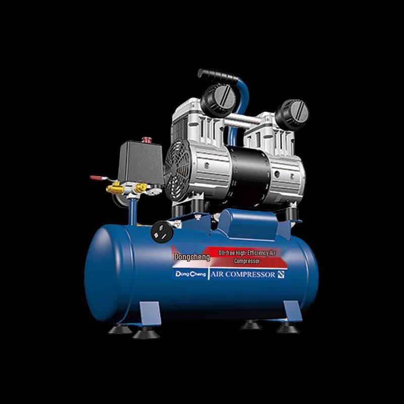 Dongcheng Low-Noise Oil-Free Air Compressor CN Plug (adapter Included)