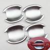 Decoration Door Bowl Handle Cover For Nissan Note E12 Nissan Versa Tiida 2012-2018 Nissan March Micra 2010-2015 Chrome Silver