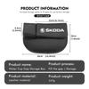 AAAAS1 For Skoda Leather Car Seat Gap Organizer Crevice Side Storage Box Filler Side Storage Pocket With Cup Holder VRS Octavia 1 2 3