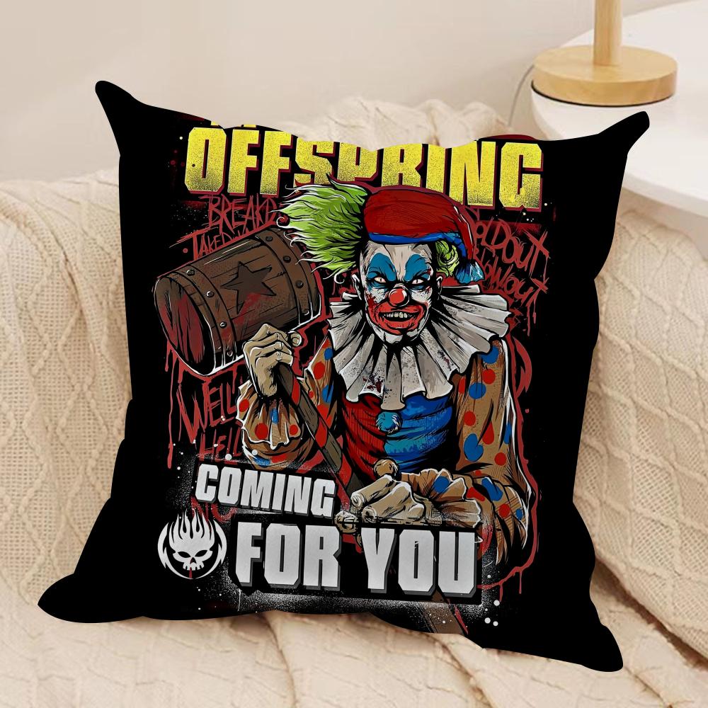 The OOffspring Cushion Cover Soft Plush Fabric DoubleSided Printed Cushion Covers for All Seasons Home Decor