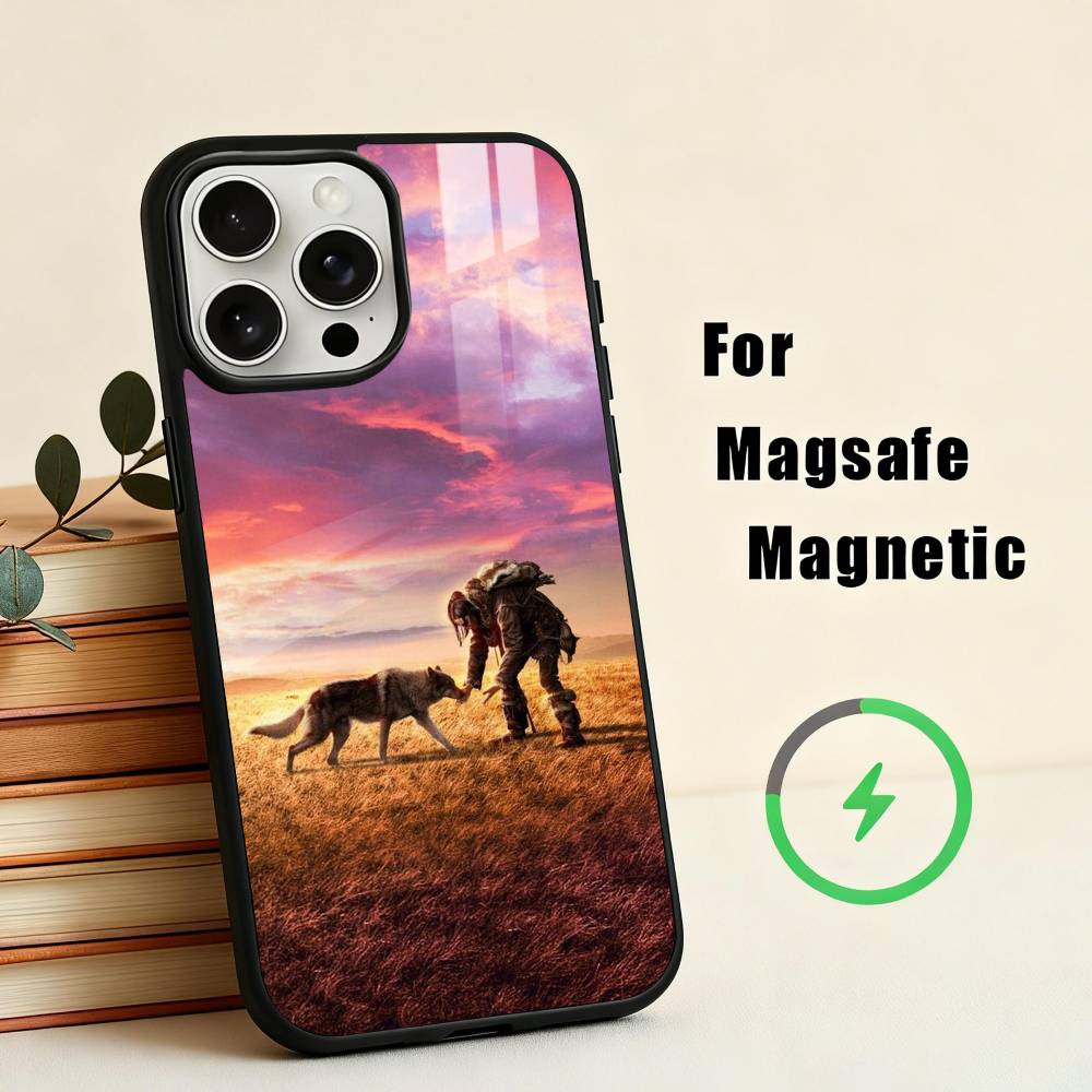 

Alpha Sigma Wolf Cool Phone Case For iPhone17,16,15,14,13,12,11 Plus,For Magnetic Wireless Charge Cover iPhone17Pro