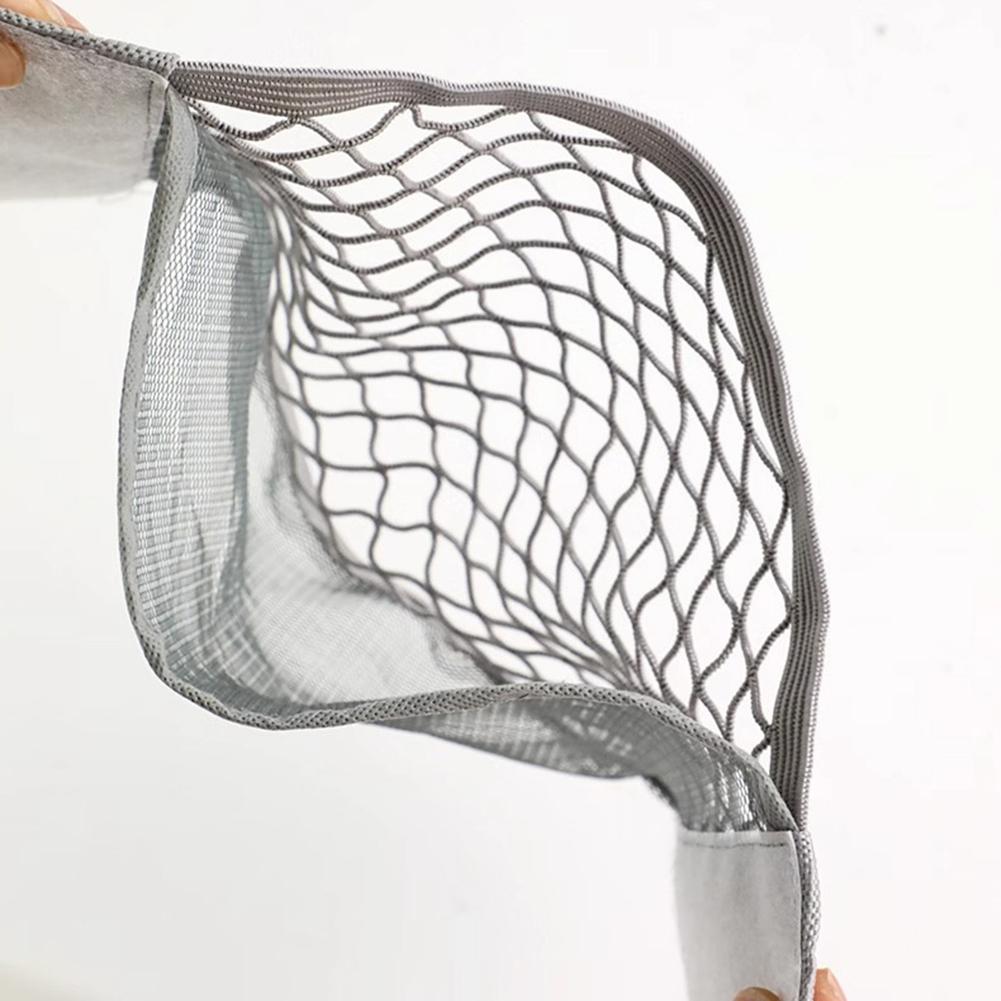 Breathable Mesh Storage Bag Large Capacity Wall-Mounted Garbage Storage Bag Hanging Storage Mesh Bag For Kitchen Cabinet Door