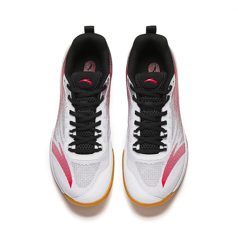 Anta Aurora Fashion Comfortable Non-Slip Wear-Resistant Low-Top Training Shoes Men Sneaker White Red Black 112524461-2