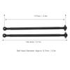 2Pcs Rear Drive Shaft RC Metal Rear CVD Drive Shaft for ZD Racing MX?07 4WD 1/7 RC Car