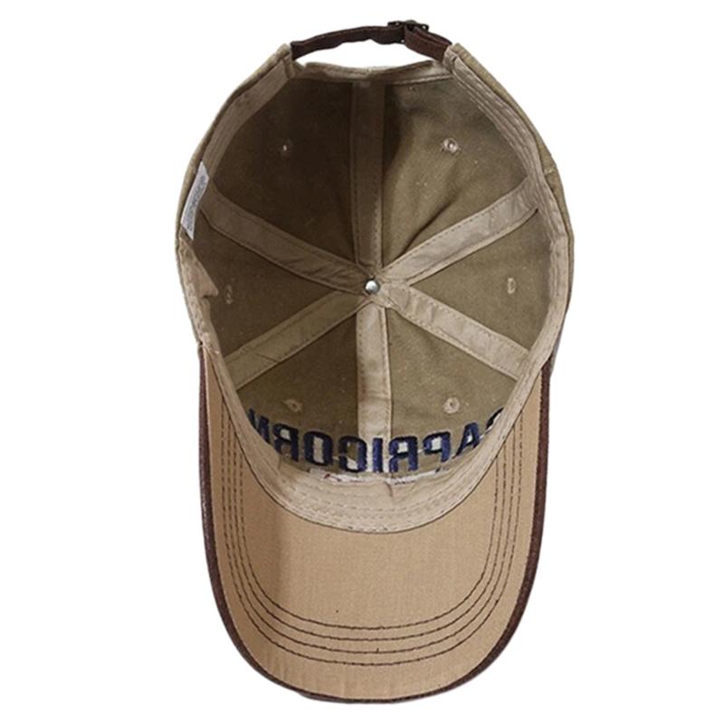 Neue Unisex-Kappe aus gewaschener Baumwolle mit AC-DC-Buchstabenstickerei, Baseballkappe für den Außenbereich, lässige Klassiker, Hüte für Frauen und Männer