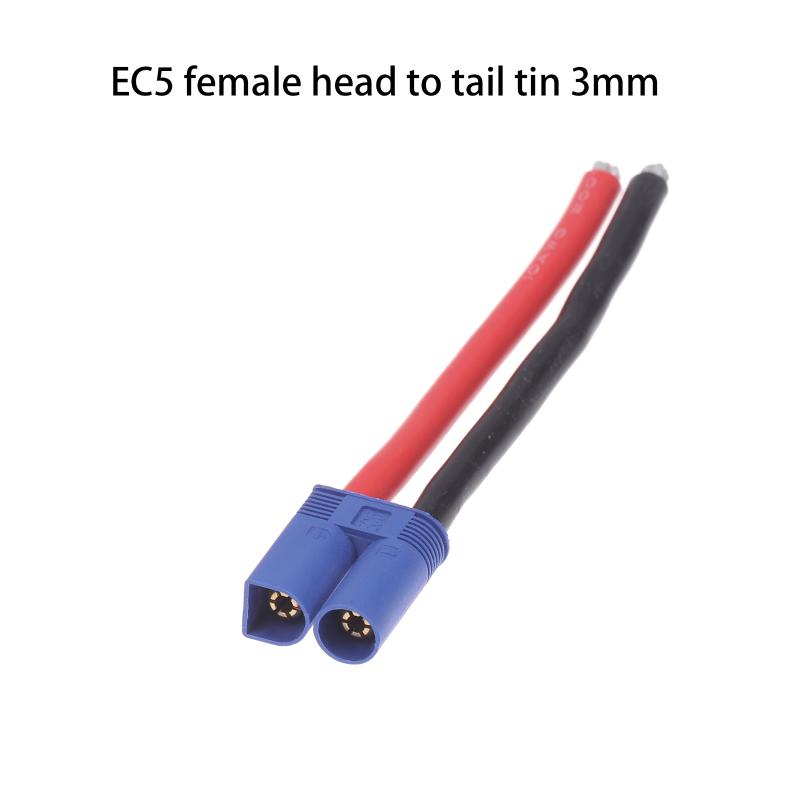 Ec2/3/5/8 Male/Female Plug Jack Wire Connector Battery Connector For Car Rc Battery Toys Charging Adapter Diy Lipo Battery Parts