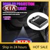 2026 Hot Car Sticker LED HD Projector Lamp Car Door Wireless Welcome Light For Kia Rio Picanto Sportage Niro Morning Ceed ProCee