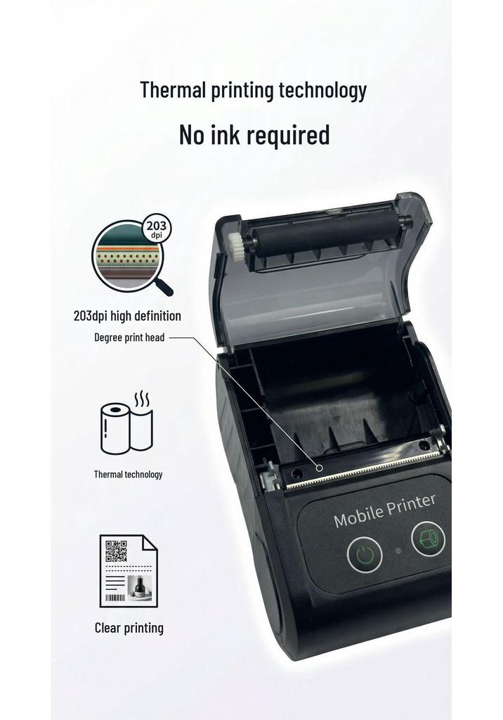 Impresora Térmica Bluetooth de 58 mm