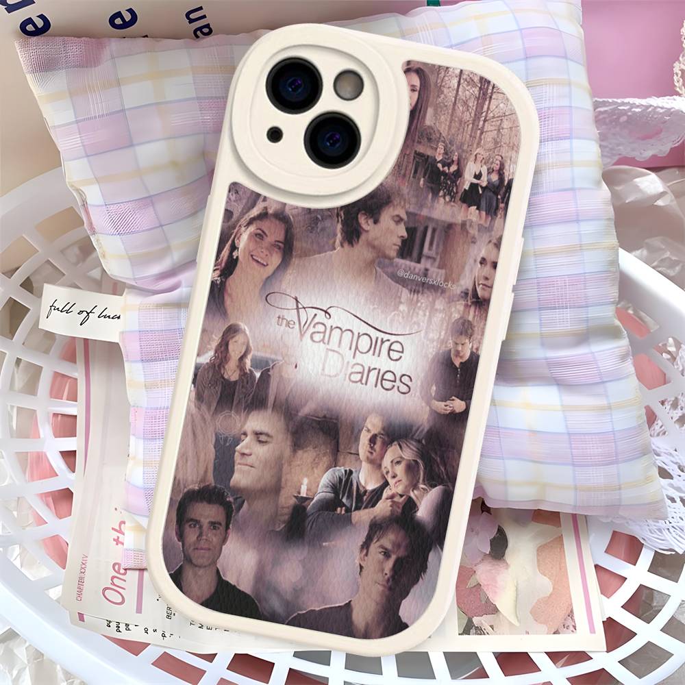 

The Vampire Diaries Damon Salvatore Phone Case For IPhone 16 15 14 13 12 11 Pro Max Plus Leather Cover 12 pro max
