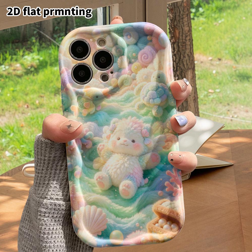 Phone case: 2D flat, suitable for iPhone 18 17 16 15 14 13 12 Pro, fairy tale world, perfect holiday gift for Christmas and Halloween