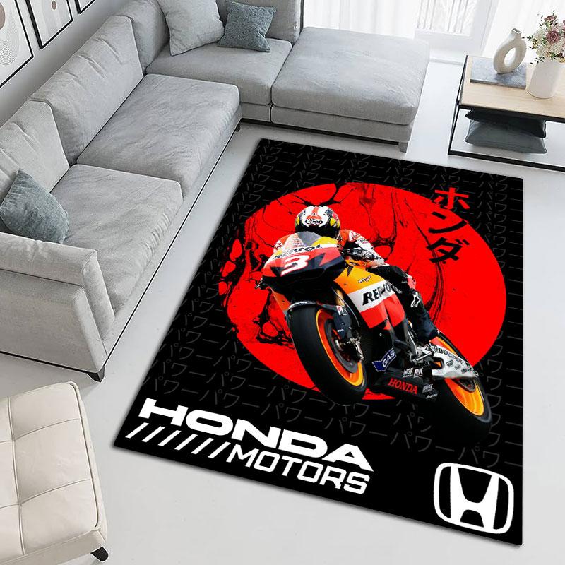 Honda Motorcycle Art Carpet Doormat Floor Mats Art Christmas Gifts Dormitory Decoration