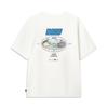 Li Ning Badfive Ice Feel Loose Round Neck Letter Pattern Short Sleeve T-Shirt Men Tops AHSW363-1
