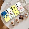 Cute T-tamagotchi-S Anti-Fingerprint Transparent Phone Case For Samsung Galaxy A52,A12,A51,S24,S23,S22ULTRA,S21 Edge,S20LITE,Plu