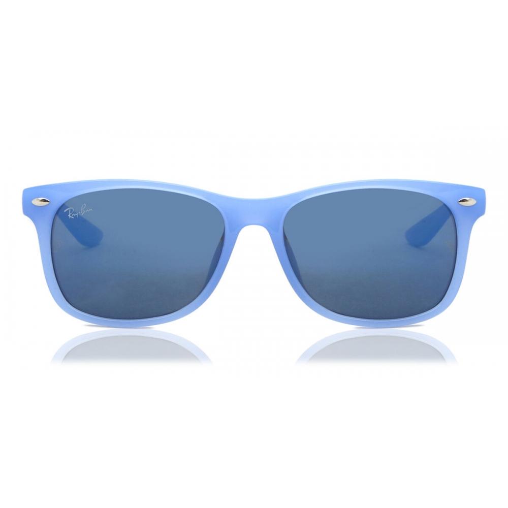 

Ray Ban Kids Rj9052sf Junior New Square 714855 Kids Sunglasses Transparent Blue/50