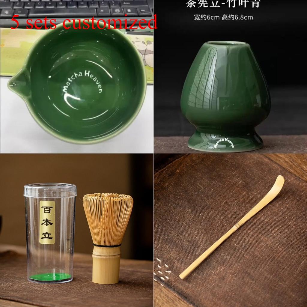 4/5/6 Japanese Style Tea Ceremony Tool Set Matcha Whisk Training Utensils Tea Brewing Kit Complete With Cleaning Grooming Tools