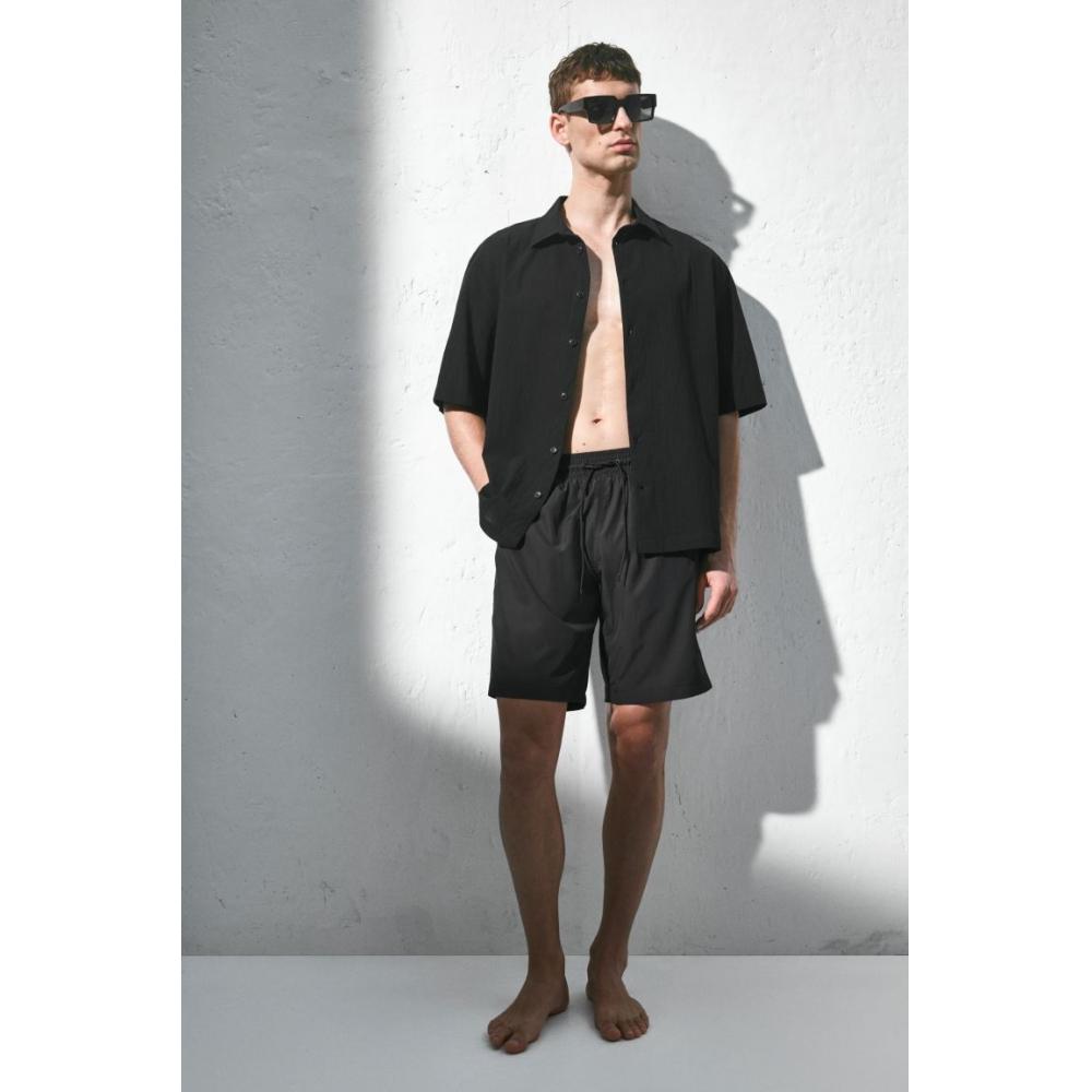 

H M 5 Part swiM sHorts Black S