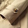 Spring Autumn Men Trench Coats Superior Quality Buttons Male Fashion Outerwear Jackets Windbreaker Plus Size 5XL