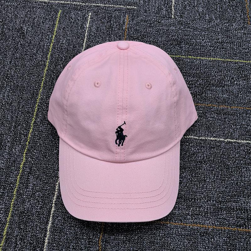 Gorra de Béisbol Polo Ralph Gray RL con Bordado de Logo de Caballo Pequeño - Sombrero de Copa Suave Unisex