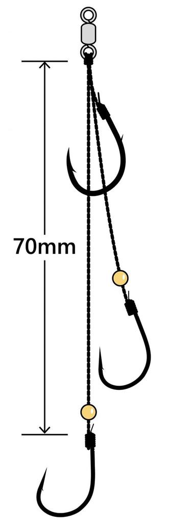 Gamakatsu (Gamakatsu) Sakura Gen Idolizing Sea Bream Tenya Replacement Hooks