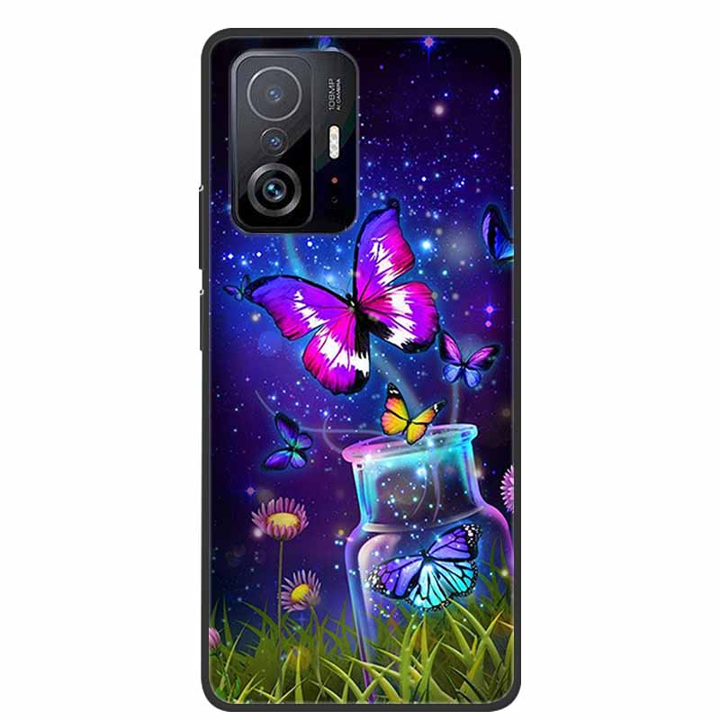 For Xiaomi 11T Pro Case Marble Soft Silicone Back Case for Xiaomi mi 11T Pro Phone Cover for Xiaomi 11 T Pro 2021 Coque Funda