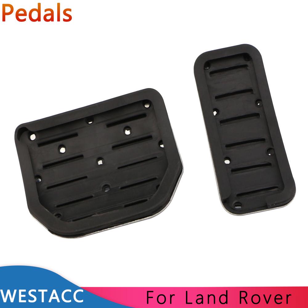 Pedale de mașină din oțel inoxidabil Pedală de sprijin pentru frână pe gaz pentru interior Land Rover Range Rover Evoque Discovery Sport