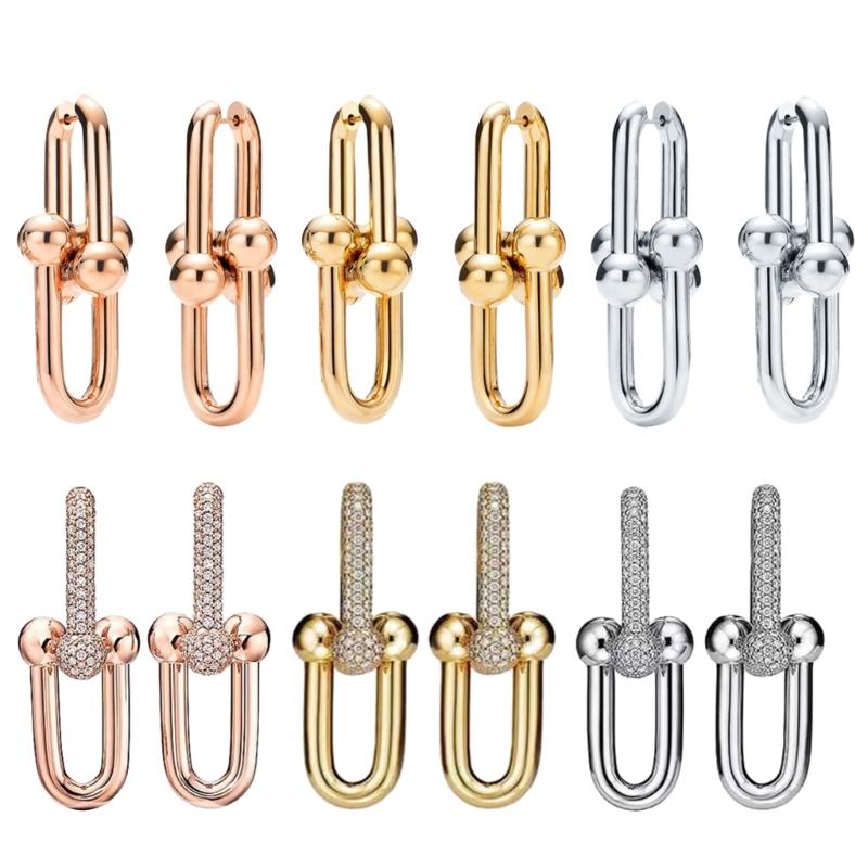 Elegant Horseshoe Earrings Jewelry  Versatile Horseshoe Shape Earrings Ear Accessory Enhances Your Fashion Statement