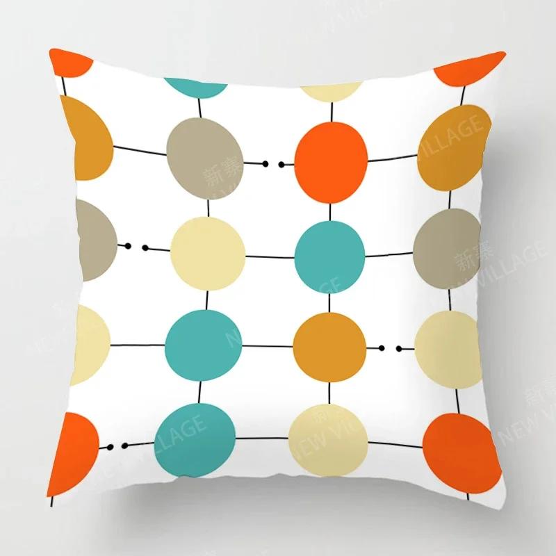 Nordic Autumn Home Decoration Throw Pillow Cover Sofa Cushion Cover Modern  Modern Fashion L
