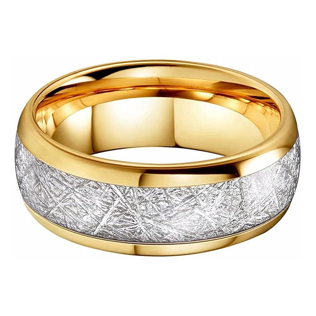 

Stainless Steel Ring Jewelry Stone Fashionable Accessory Wedding Party Festive Inset Collectibles Sweetheart Gift 7#