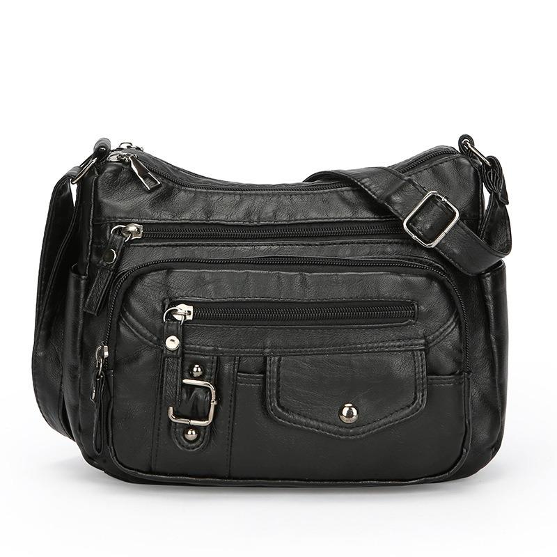 Women's Shoulder Lightweight PU Soft Leather Crossbody Bag