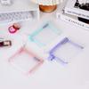 Lipstick Cosmetic Bag Clear Mesh Bag Change Storage Bag Fresh Color Card Bag Mini Coin Purse  Girl