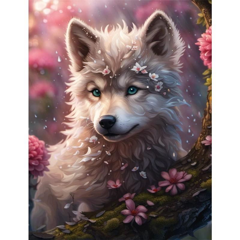 

Full 5D Diy Diamond Painting Fox Diamond Embroidery Full Width Cross Stitch Home Decor Handmade Gift 20x30cm