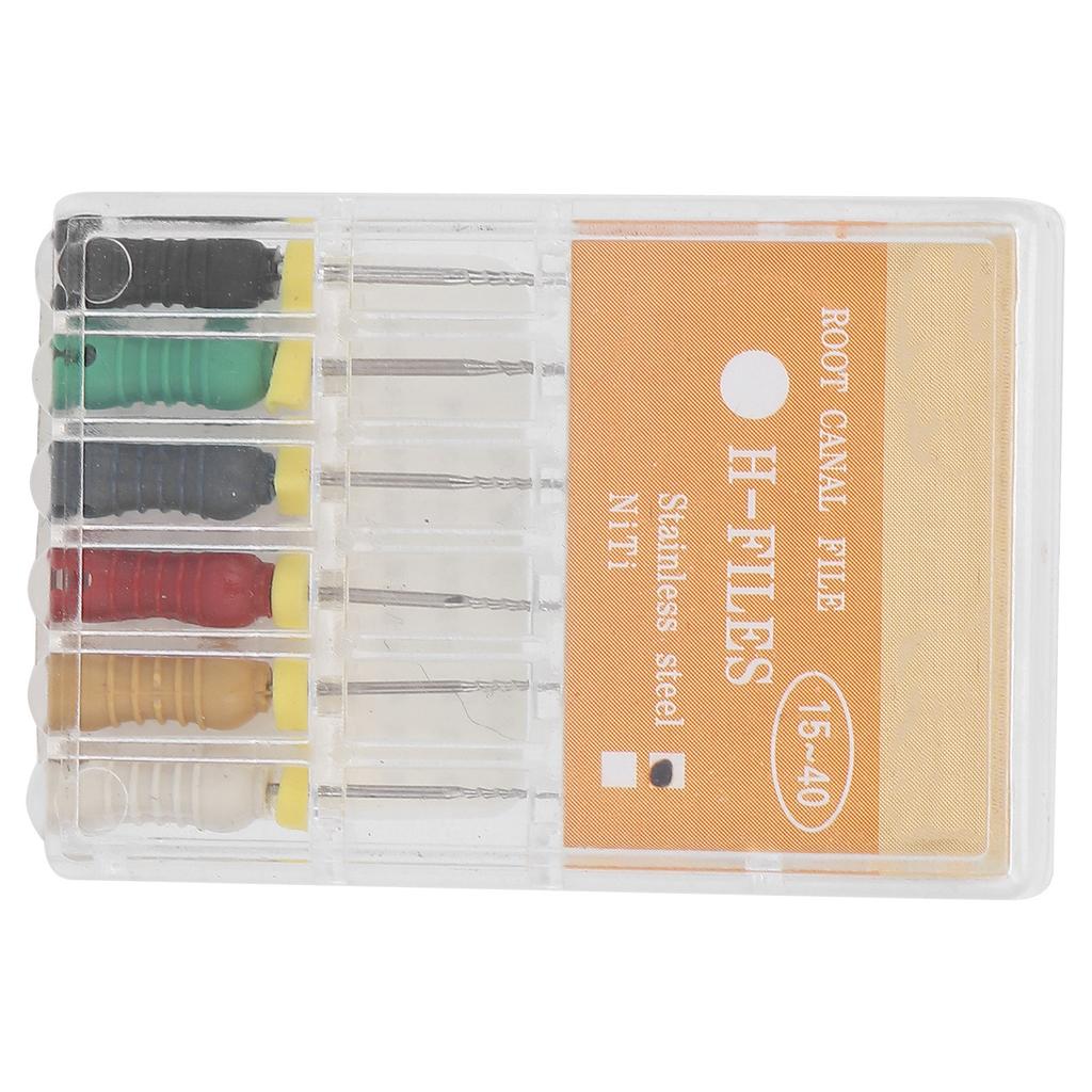Professional Stainless Steel Root Canal Files Portable Dental Endodontics File Accessory(H File )